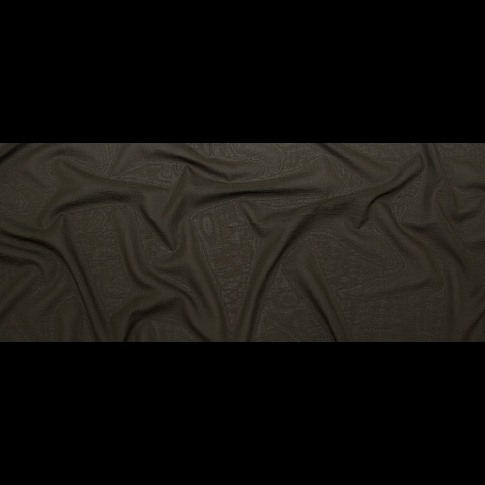 Kombu Green Stretch Silk Chiffon