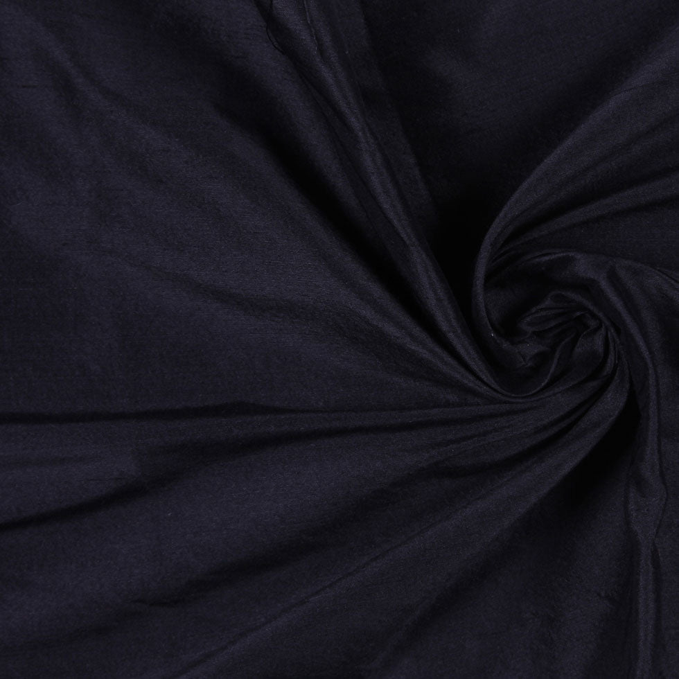 Silk Shantung - Black - Shantung Collection
