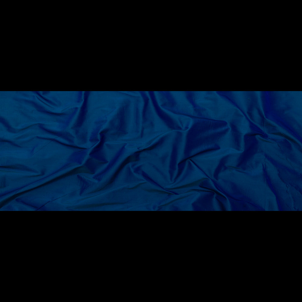 Silk Shantung - Iridescent Deep Ultramarine - Shantung Collection