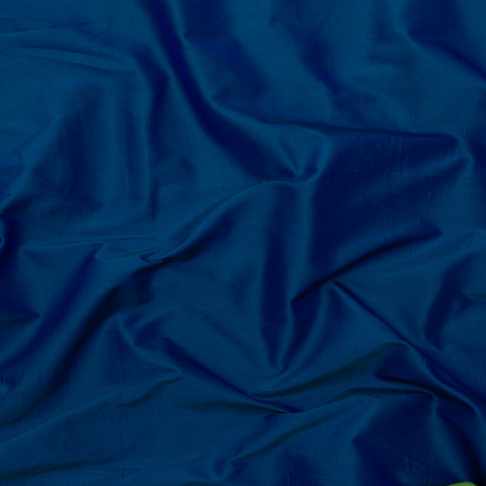 Silk Shantung - Iridescent Deep Ultramarine - Shantung Collection