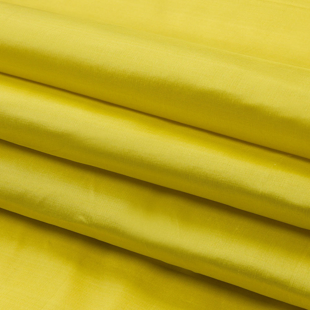 Silk Shantung - Yellow Green - Shantung Collection