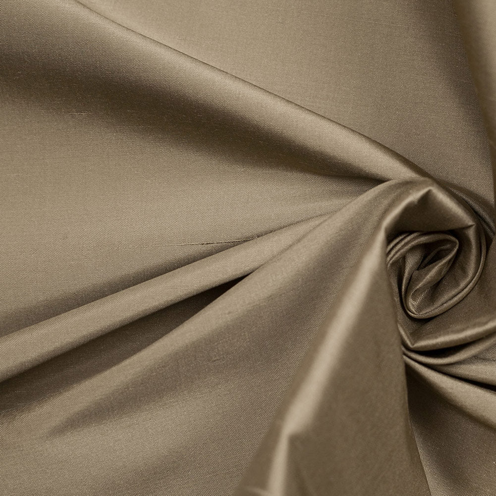 Silk Shantung - Antique Bronze - Shantung Collection