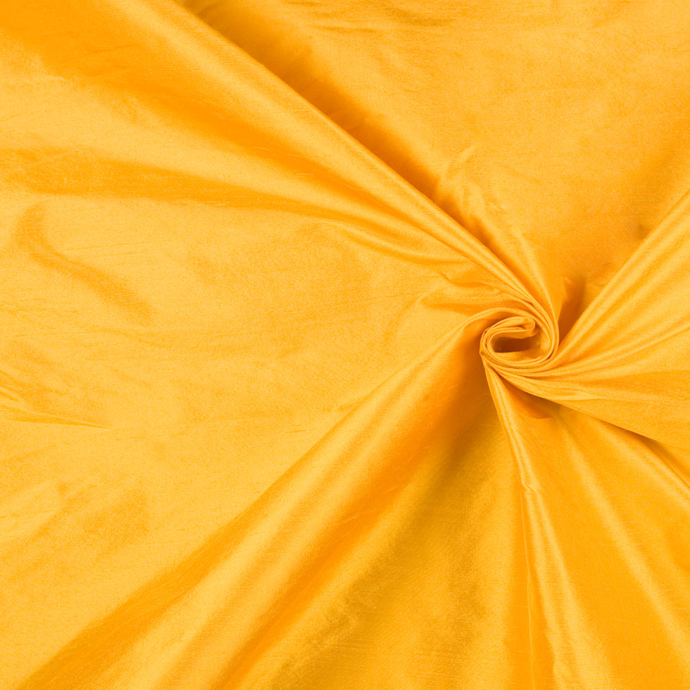 Silk Shantung - Dark Yellow - Shantung Collection