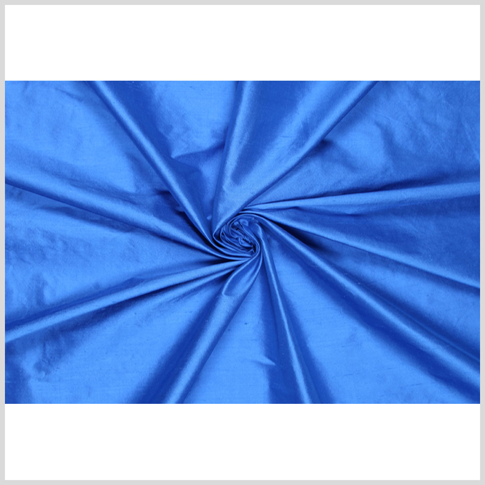 Silk Shantung - Marina Blue - Shantung Collection