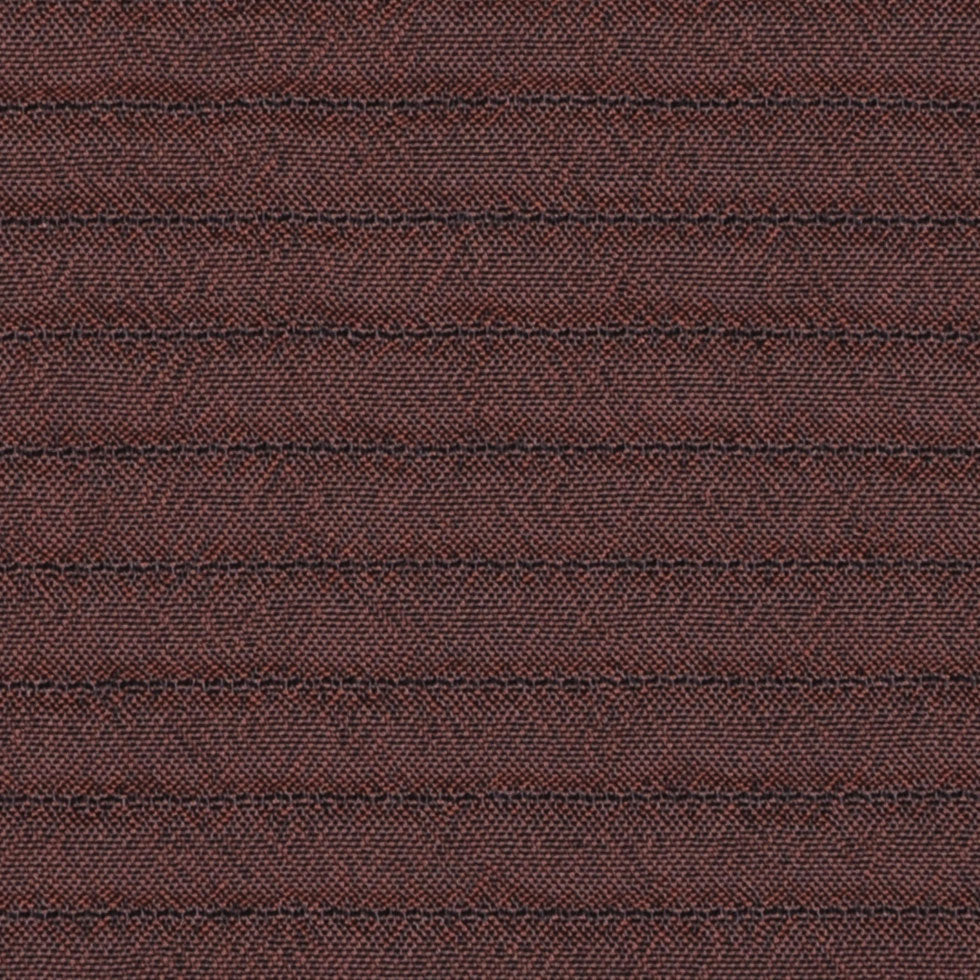 Chicory Coffee Channel-Quilted Wool Woven