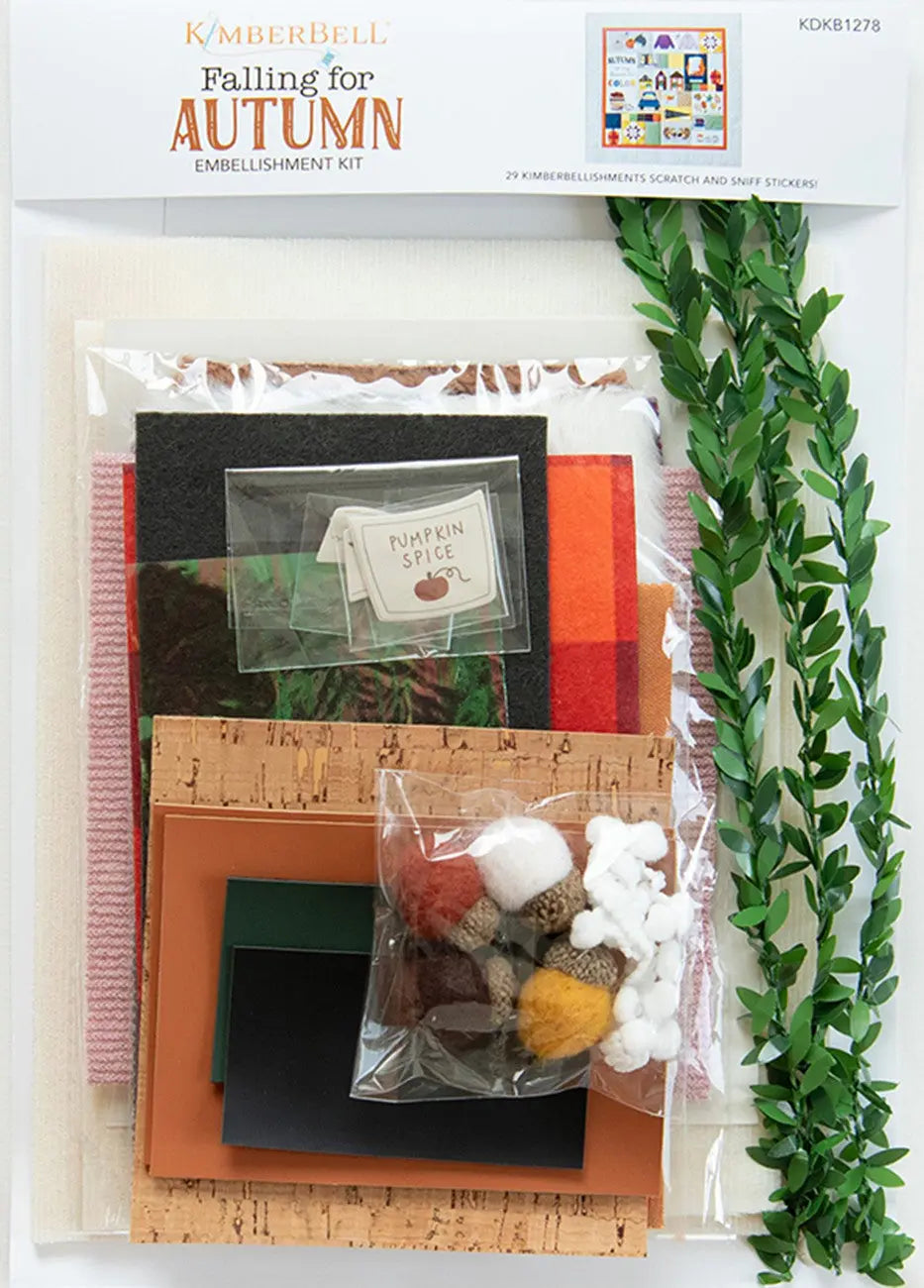 Autumn Embellishment Kit Falling For Autumn