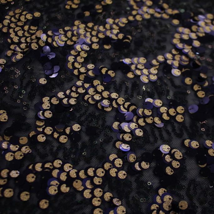 Stretch Mesh Sequin Fabric