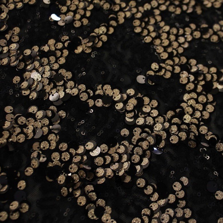 Stretch Mesh Sequin Fabric