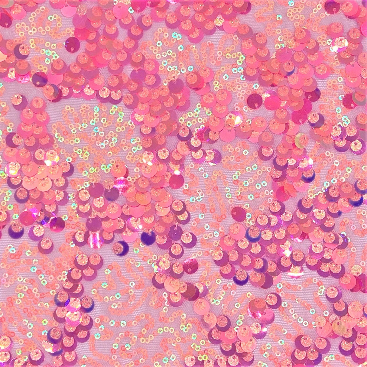 Stretch Mesh Sequin Fabric