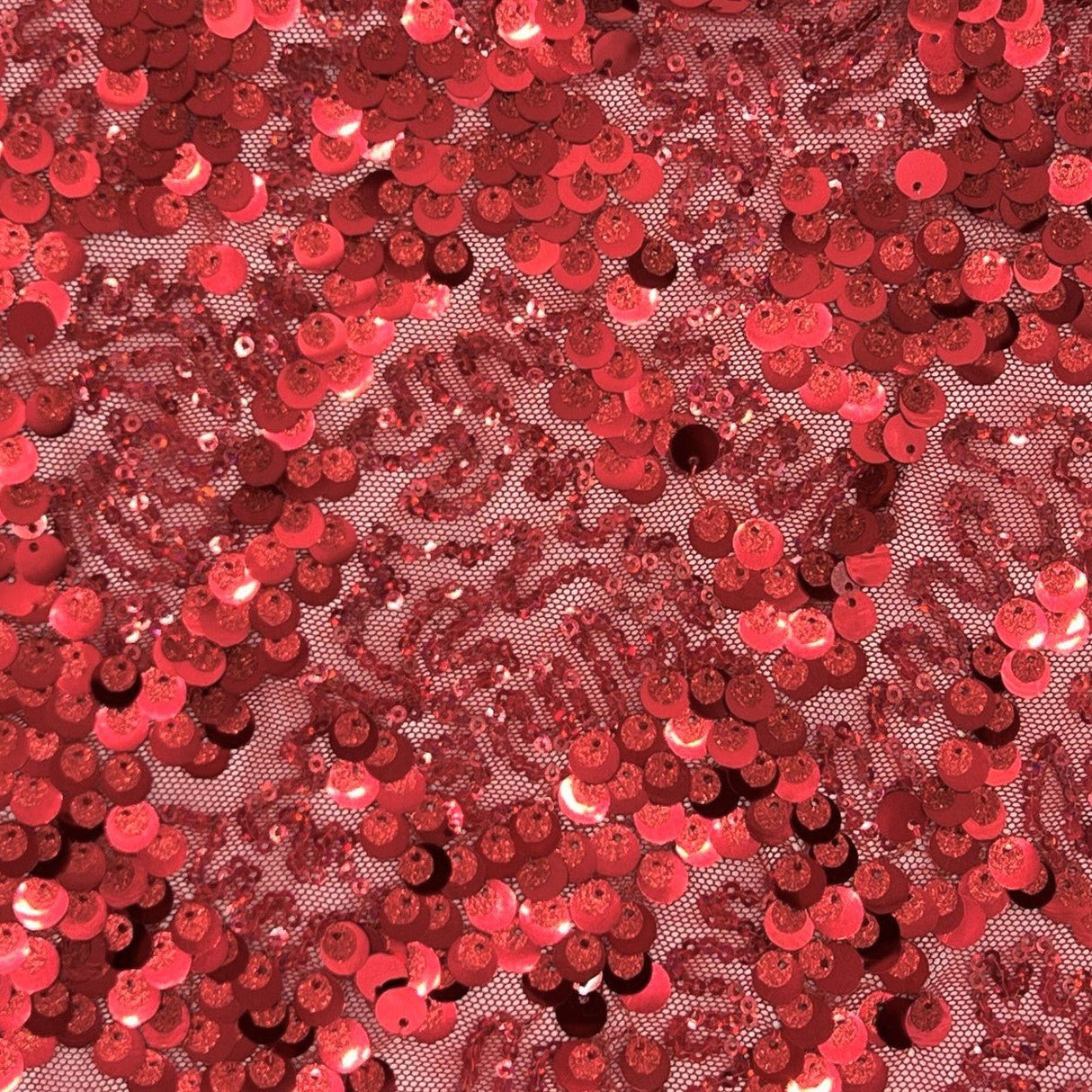Stretch Mesh Sequin Fabric