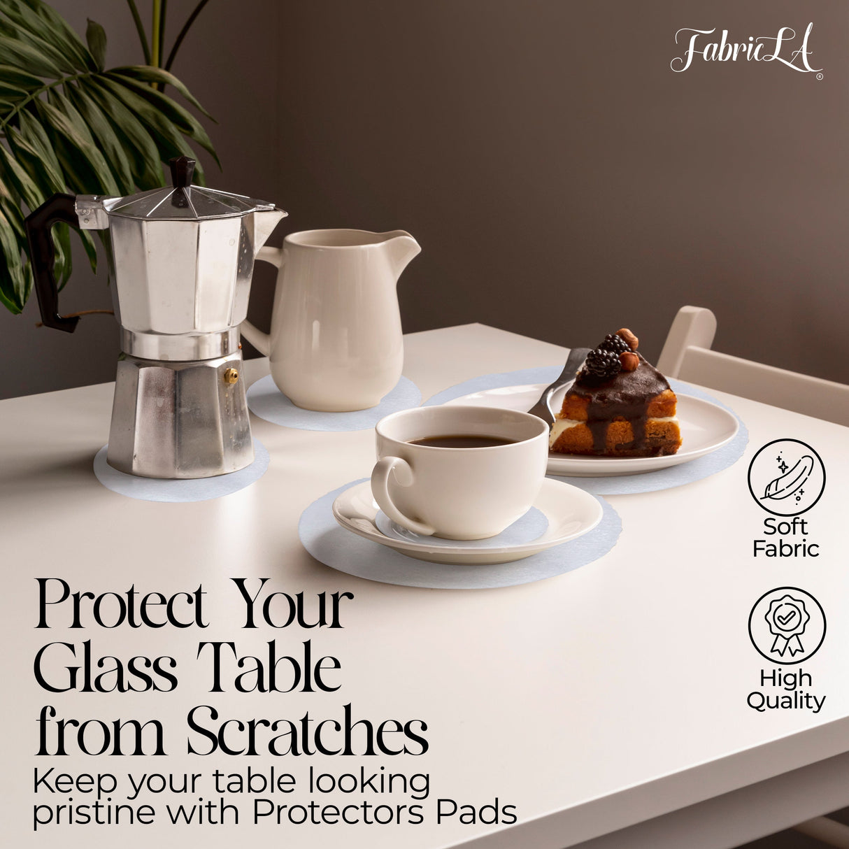 Felt Dish & Plate Protection Dividers 48-Piece Set