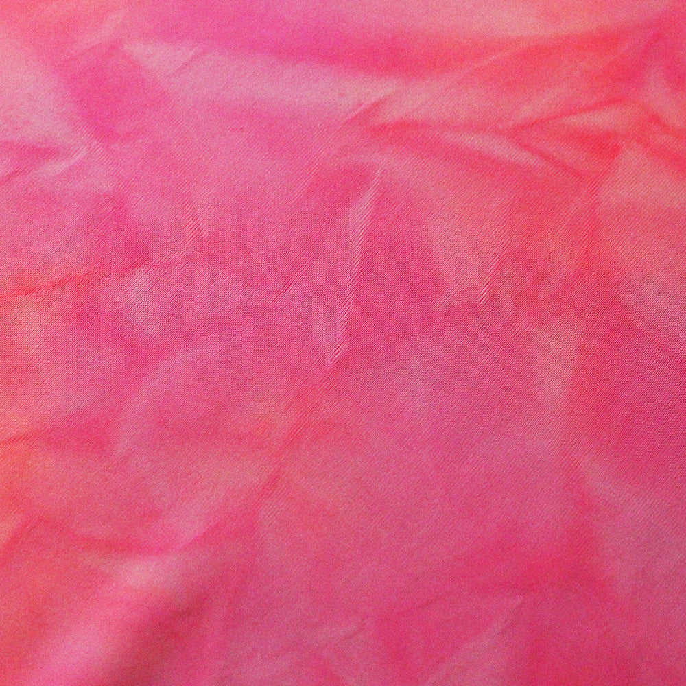 Tie Dye Tricot Poly Spandex Fabric - Firefly, Purple Power, Candy Craze, Volcano, Sun Rays, Tie-Dye Pattern, 58/60" Width (1 Yard)