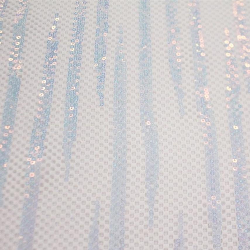 Sequin Stretch Mesh Black