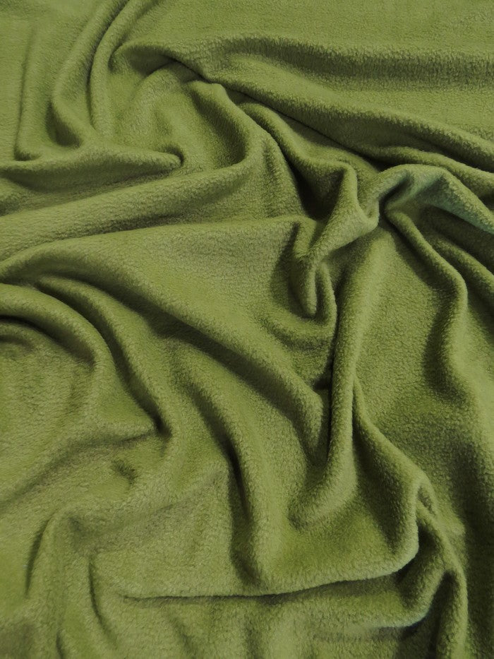 Forest Green Solid Polar Fleece Fabric