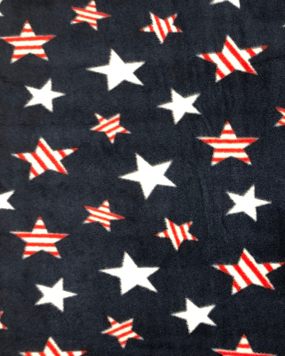 Polyester Anti-Pill Fleece Fabric - Assorted Prints, 58-60 Inches Wide
