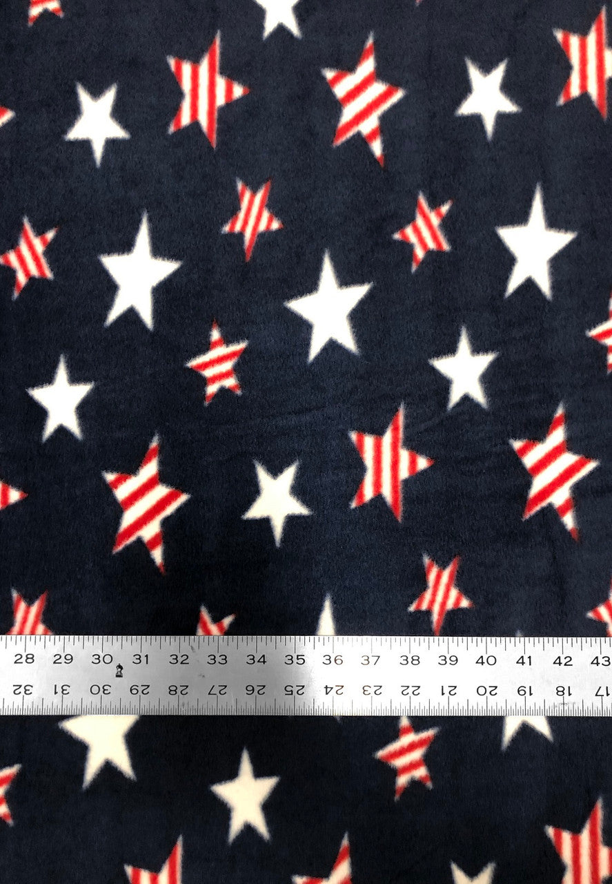 Polyester Anti-Pill Fleece Fabric - Assorted Prints, 58-60 Inches Wide