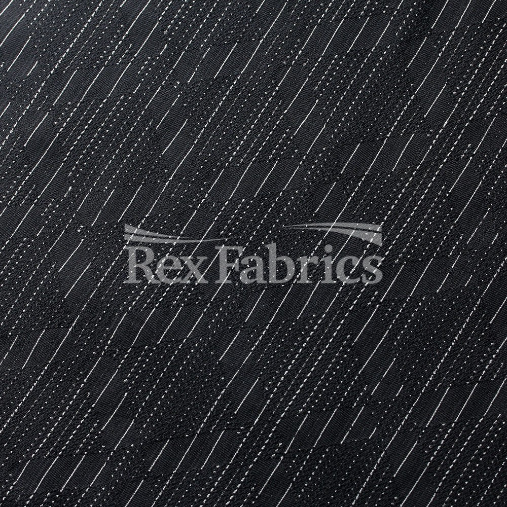 Flick Brazilian Texture Nylon Spandex Fabric - Multiple Colors, 64" Width, 290 GSM (1 Yard)