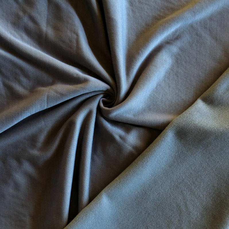Polartec Powerstretch Fleece Knit Fabric - Flintstone Striated
