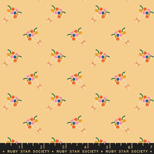 Quilting Cotton Food Group Butternut Ruby Star Society Moda