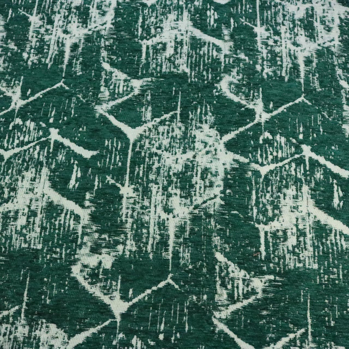 Chenille Jacquard Upholstery Fabric Abstract Design by the Yard