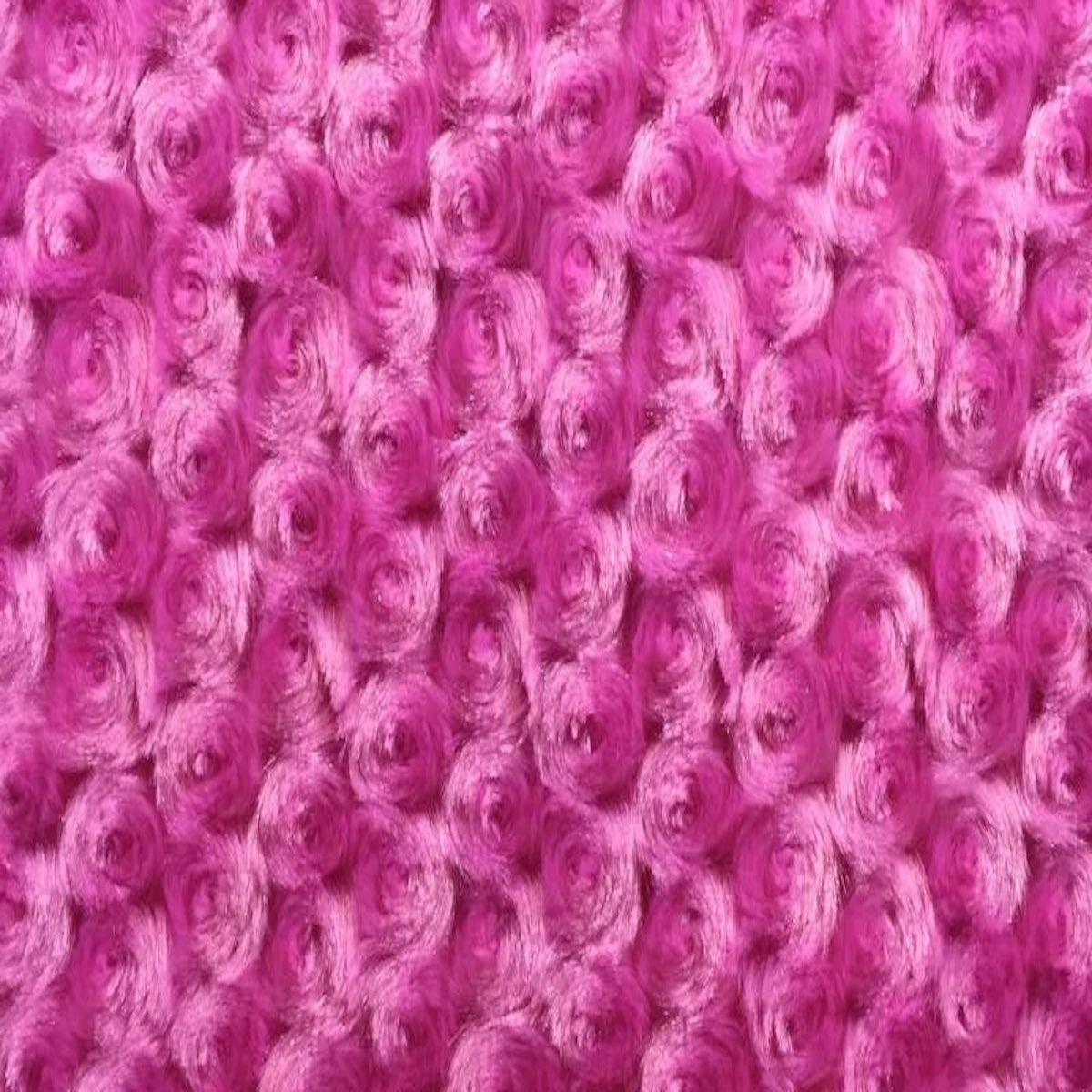 Faux Fur Fabric Swirl Rosebud 60" Wide