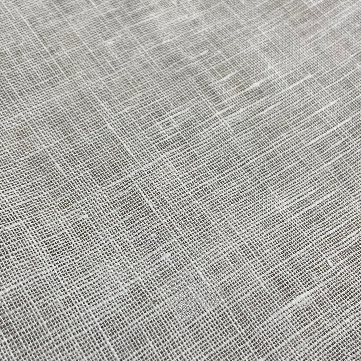 Pure Linen Ivory PFD Fabric
