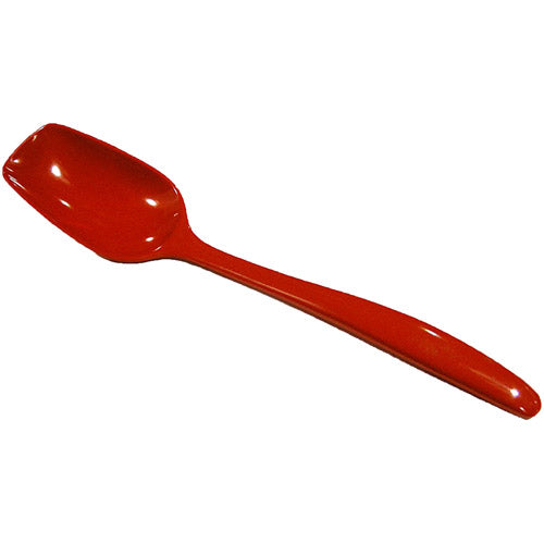 Melamine Food Serving Spoon, Red - 10"
