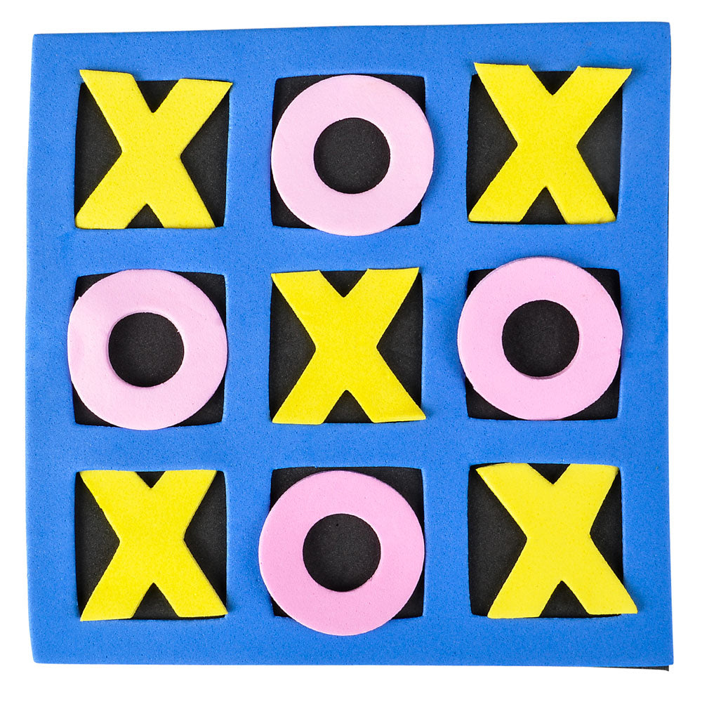 Foam Tic-Tac-Toe Game (1 DZ)