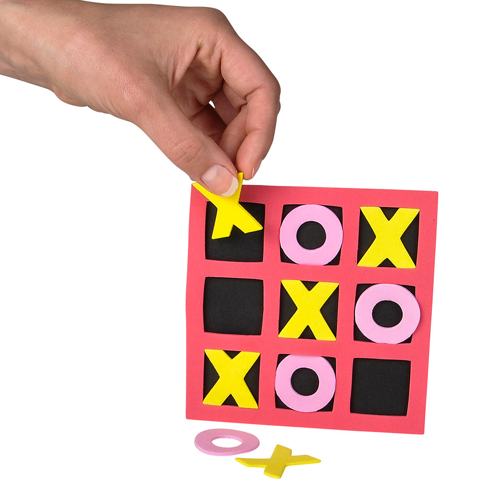 Foam Tic-Tac-Toe Game (1 DZ)