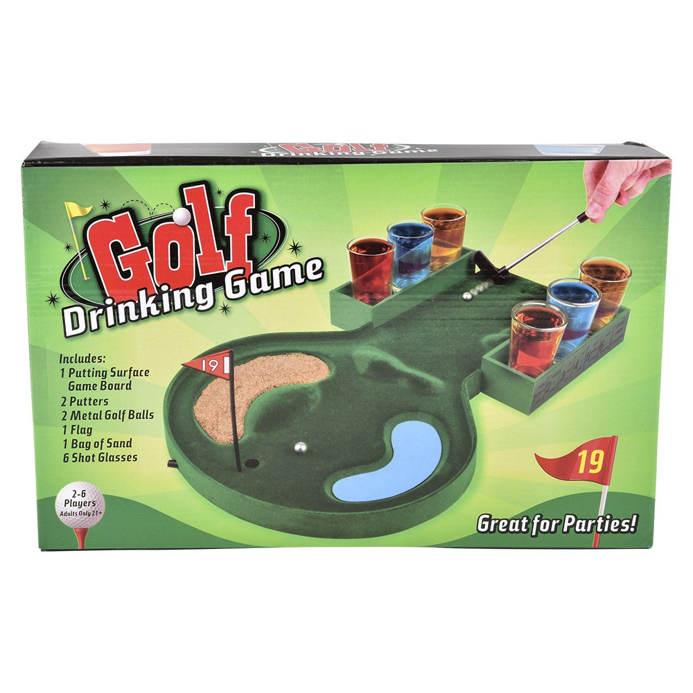 Golf Drinking Game Set