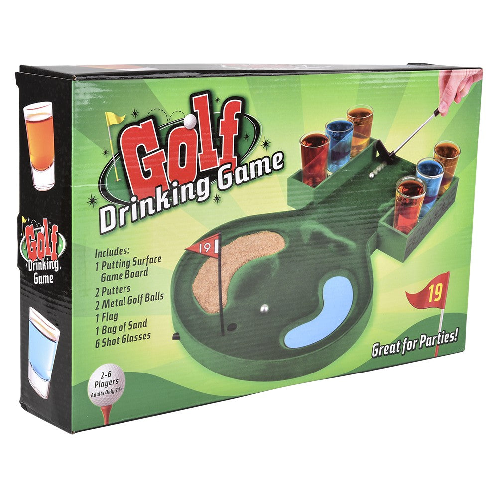 Golf Drinking Game Set