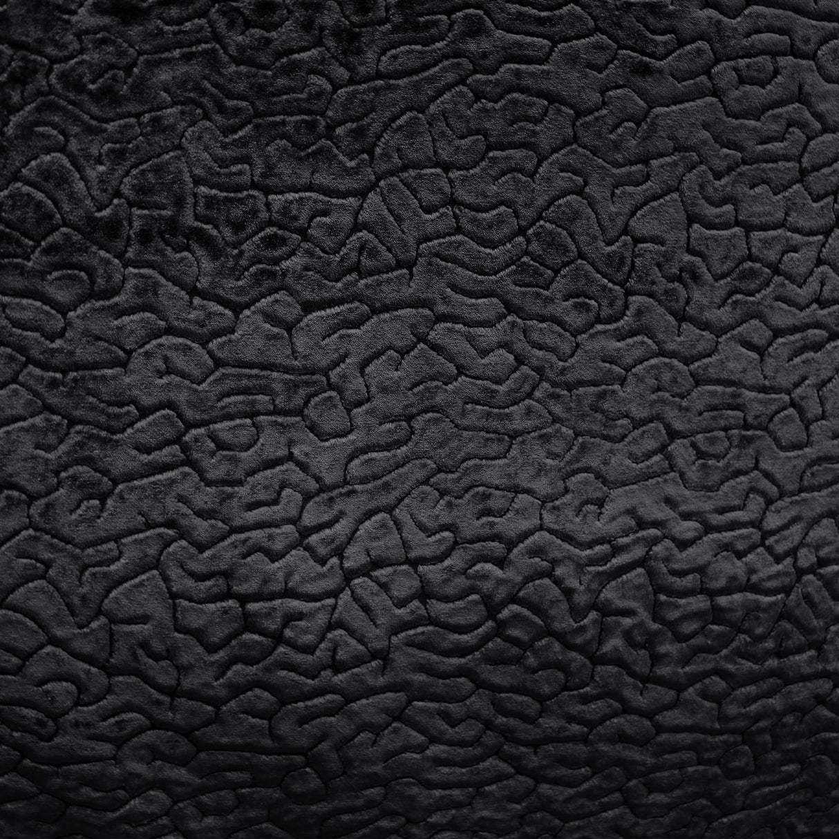 Galil Textured Velvet Fabric - Abstract Pattern, 55" Width (1 Yard)