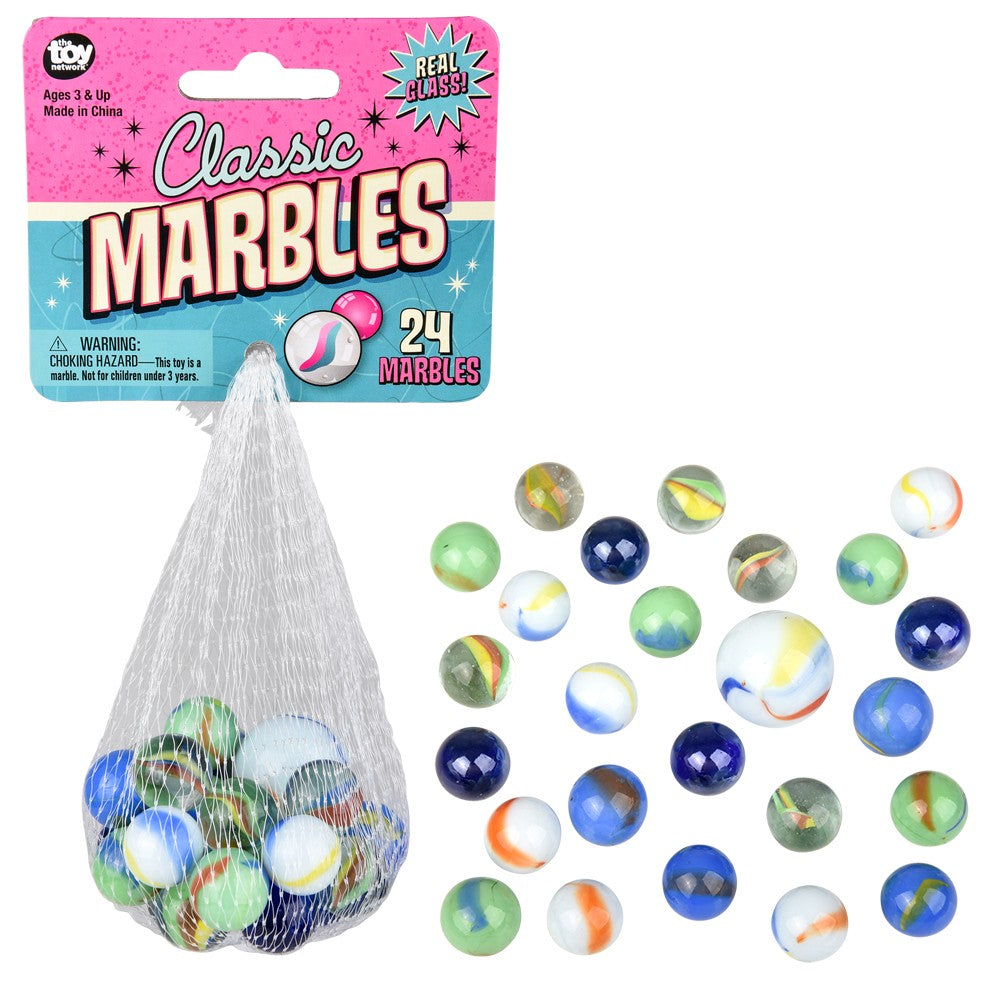 Marble Set 24-Piece Classic Game (1 DZC)