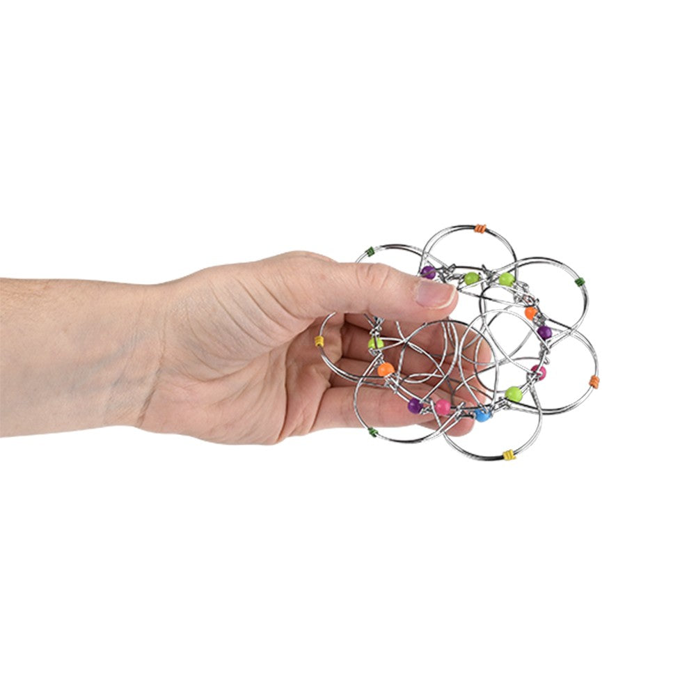 Metal Wire Fidget Puzzle 4" (1 DZ)