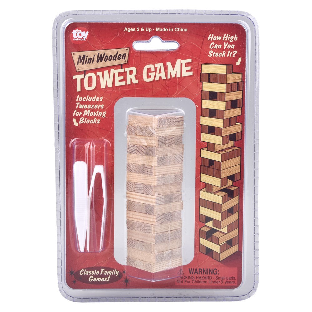 Mini Tumbling Towers Game 3.75" (1 DZC)