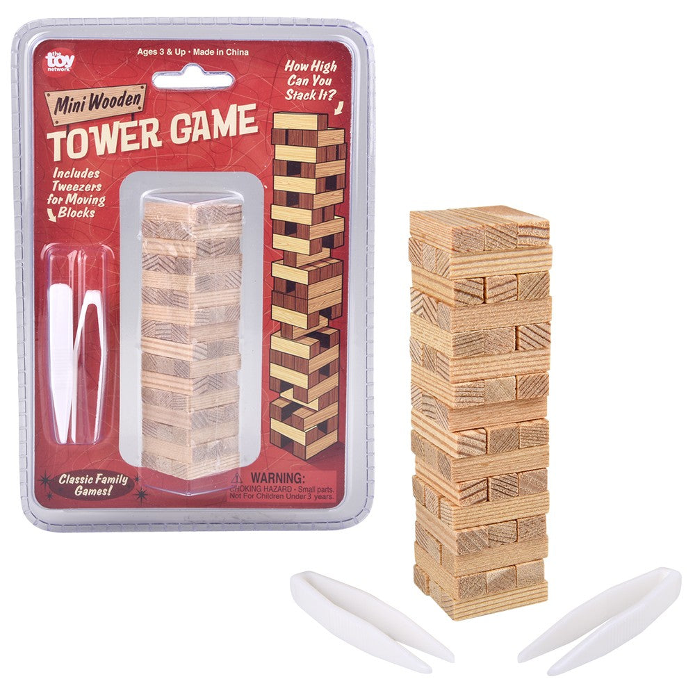 Mini Tumbling Towers Game 3.75" (1 DZC)