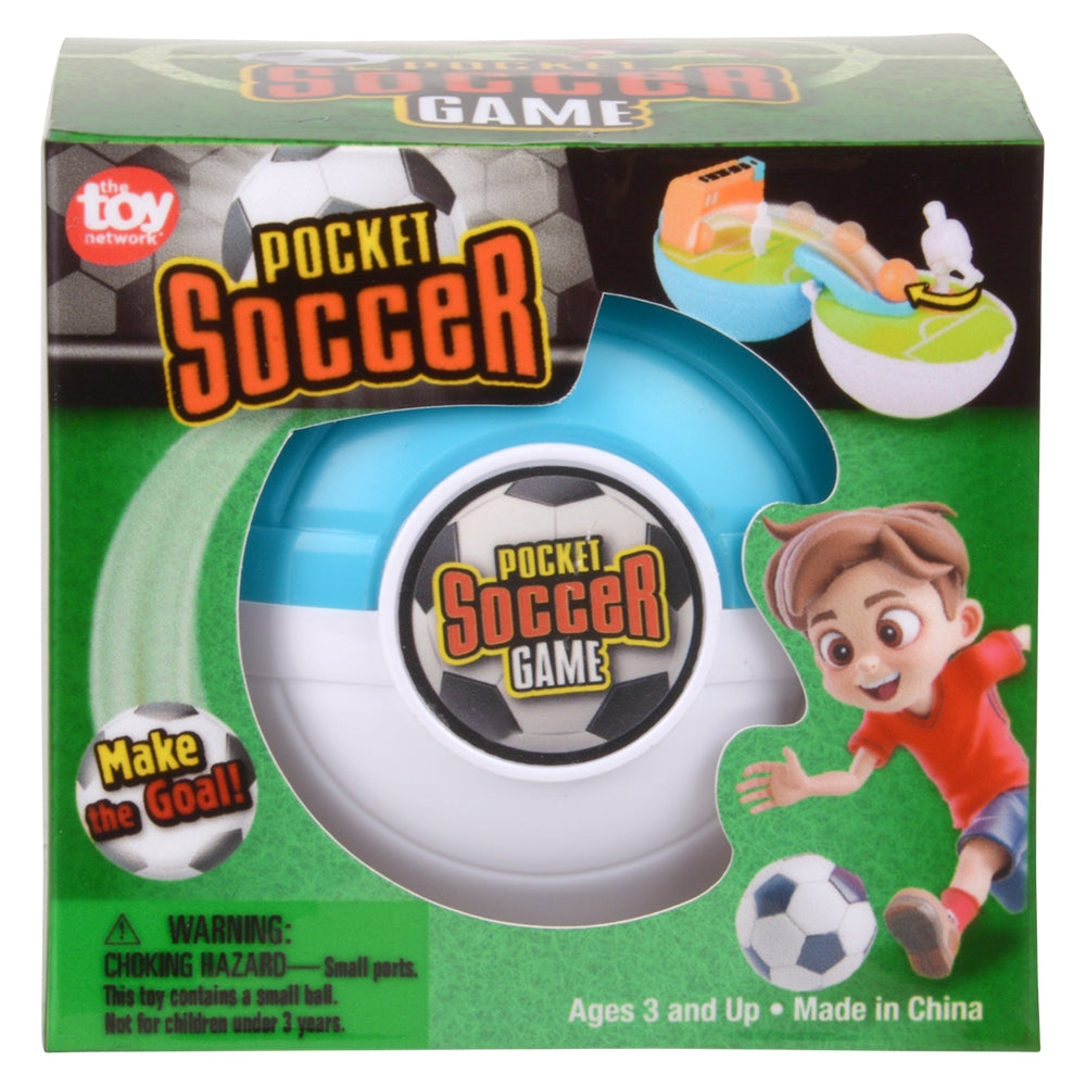 Pocket Ball Soccer Game (9 Pack Display)
