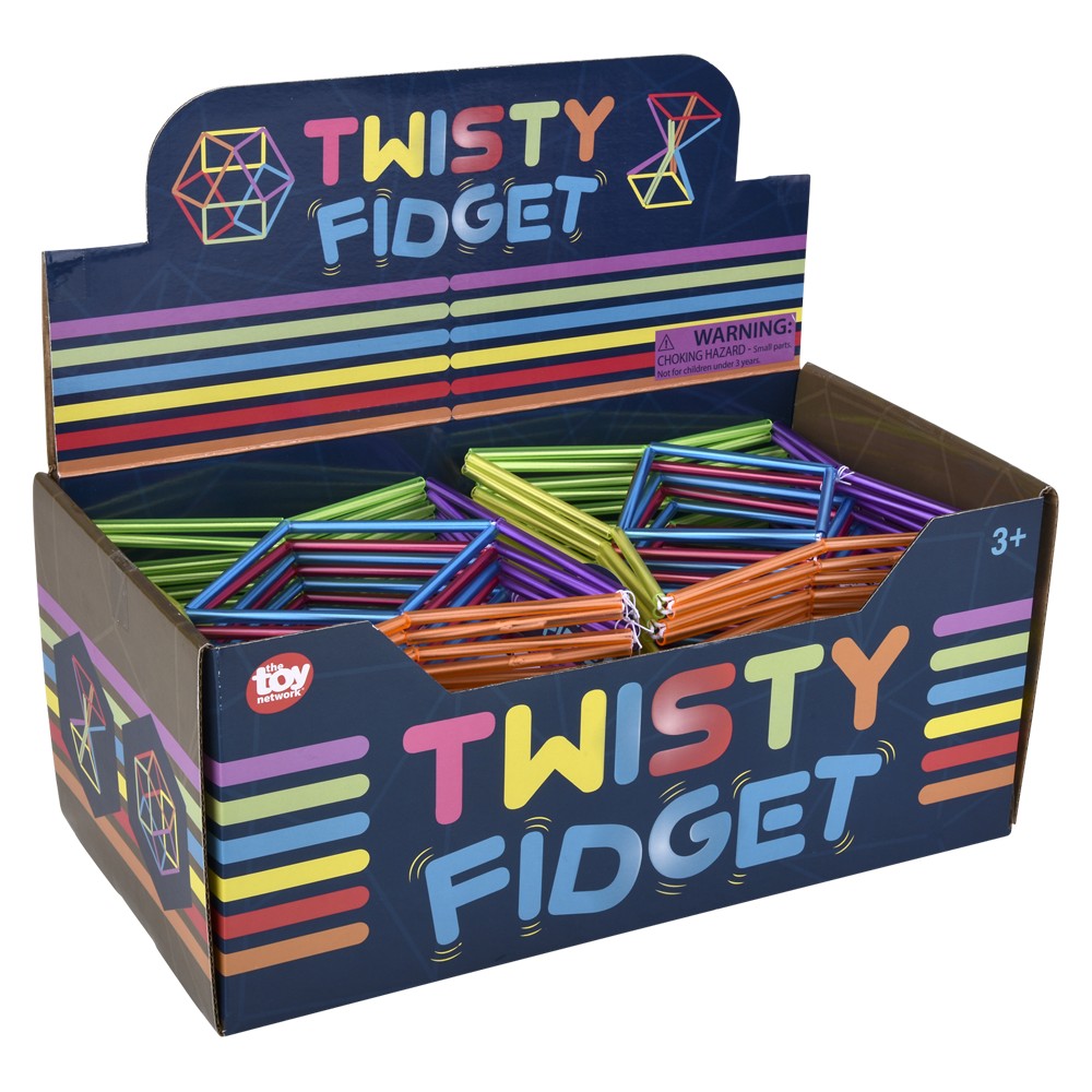 Twisty Fidget Toy 6.25" (24 Pc Display)