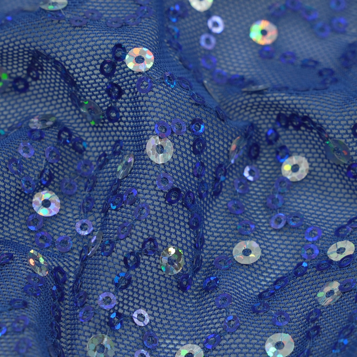 Sequin Mesh Stretch Fabric