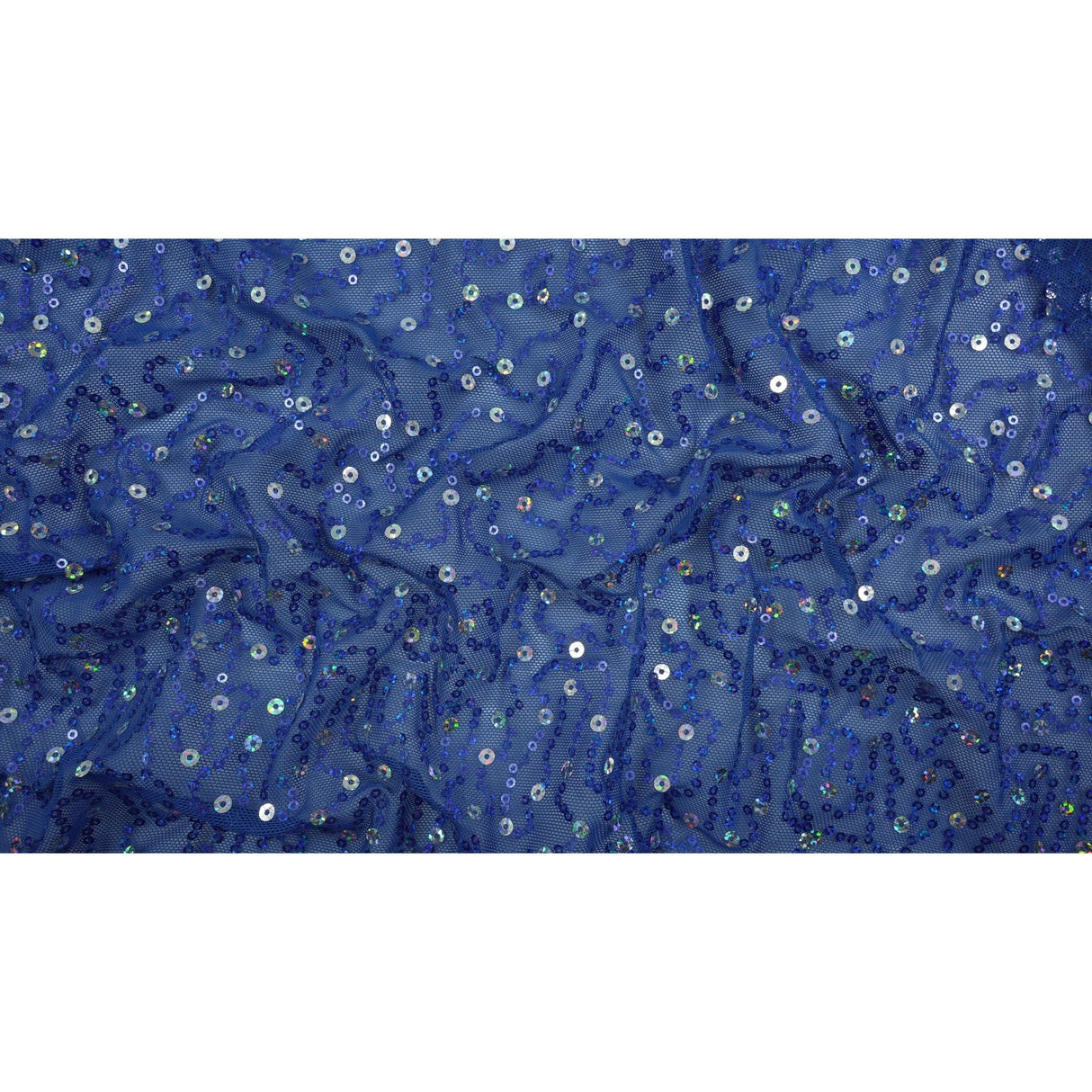 Sequin Mesh Stretch Fabric