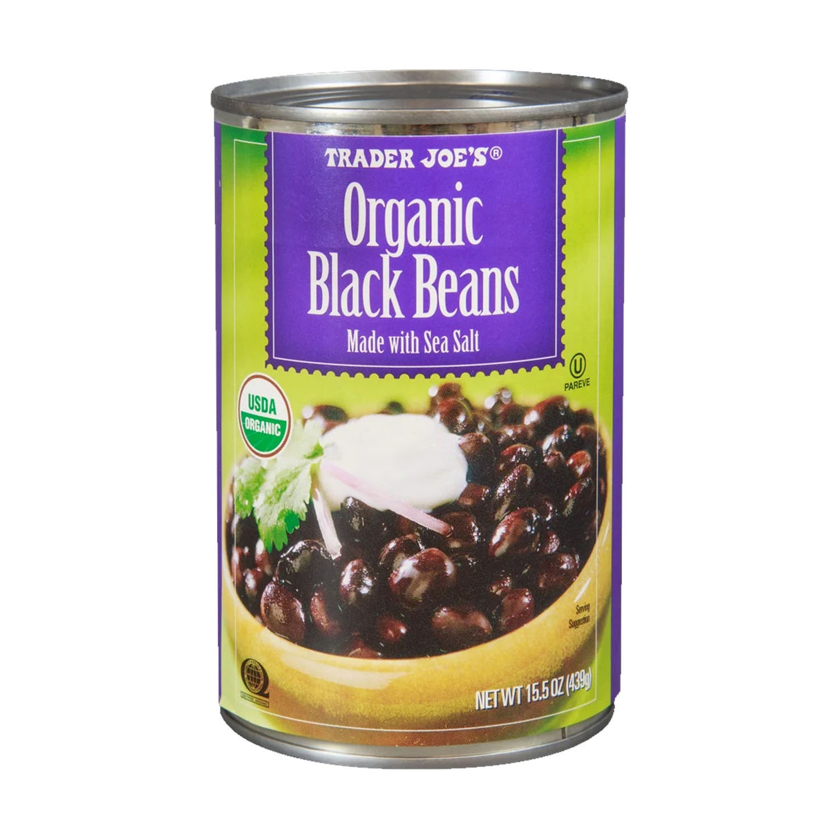 Trader Joe’s Nutritious & Versatile Organic Black Beans 15.5 Oz