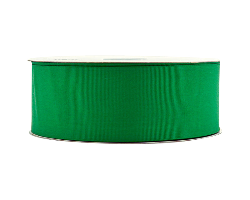 2"x 50 yards Emerald Polyester Grosgrain Gift Ribbon