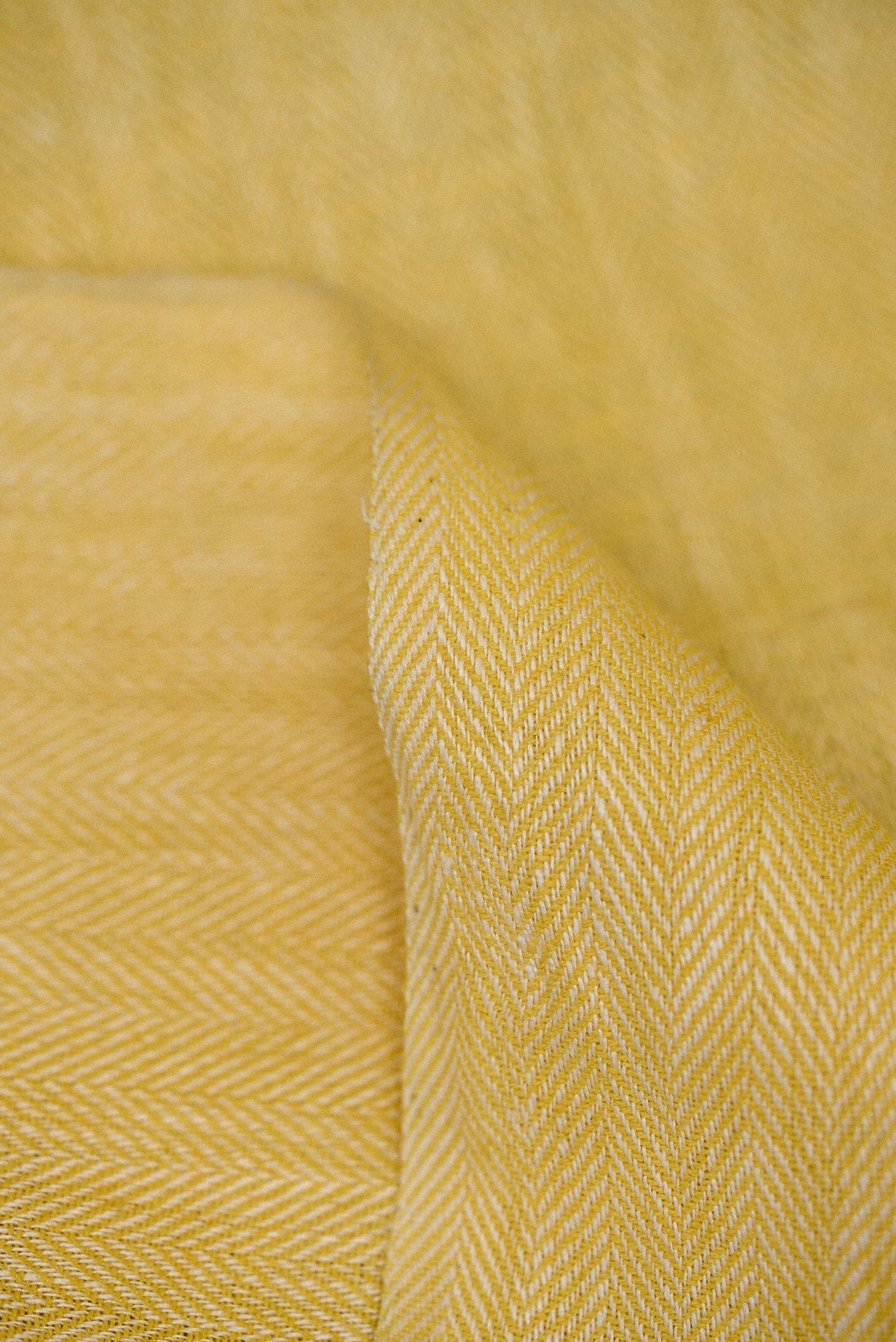 Linen Herringbone Yarn-Dyed Honey Fabric