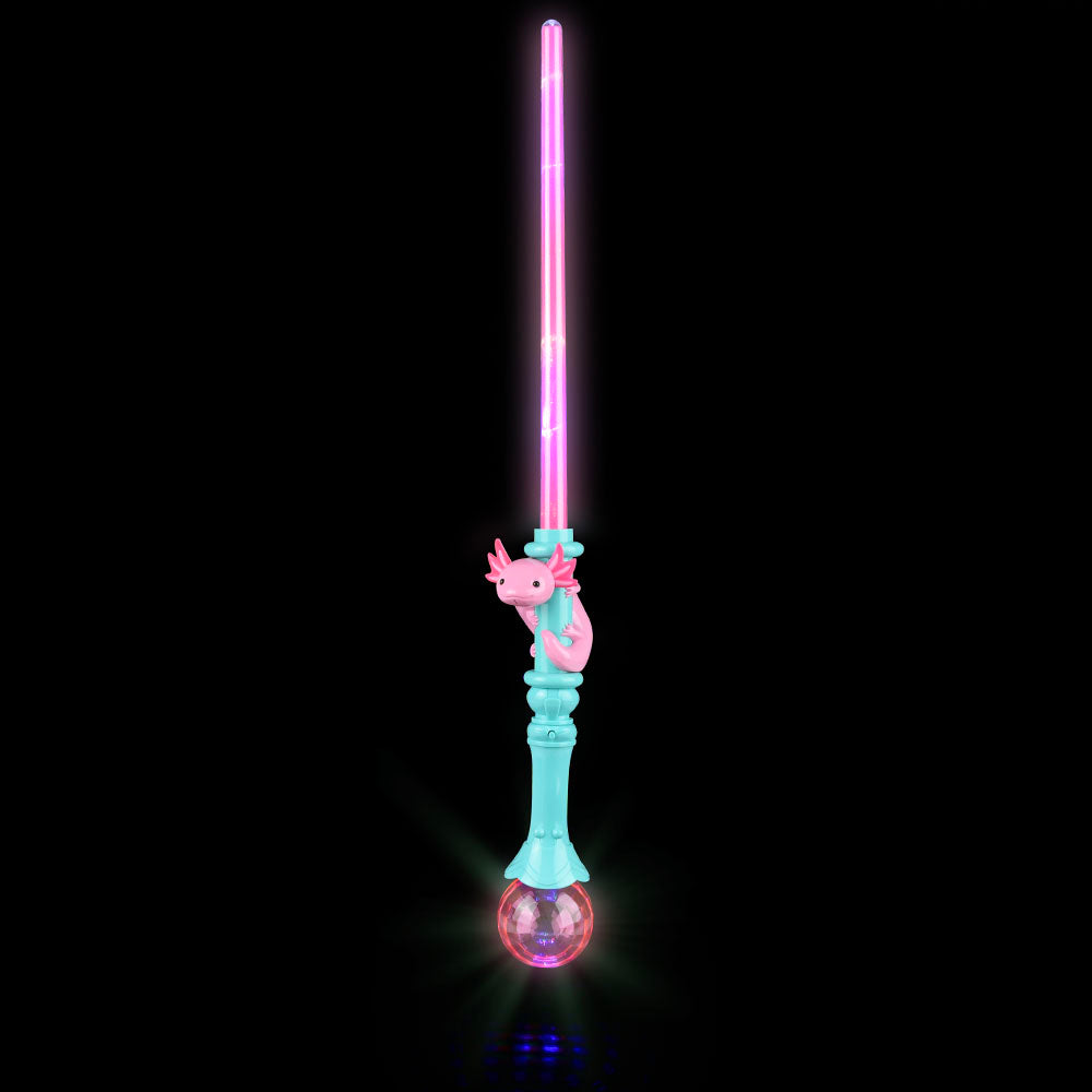 Axolotl Light-Up Magic Ball Sword