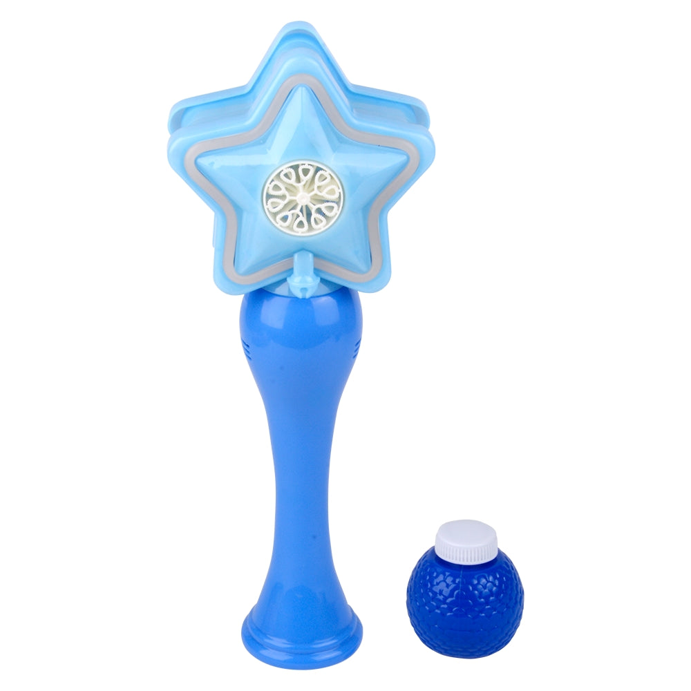 Light-Up Neon Star Bubble Wand (1 PC)