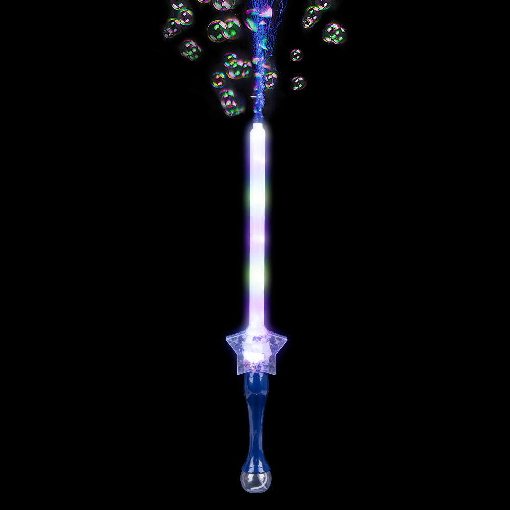 Light-Up Star Bubble Sword (1 PC)
