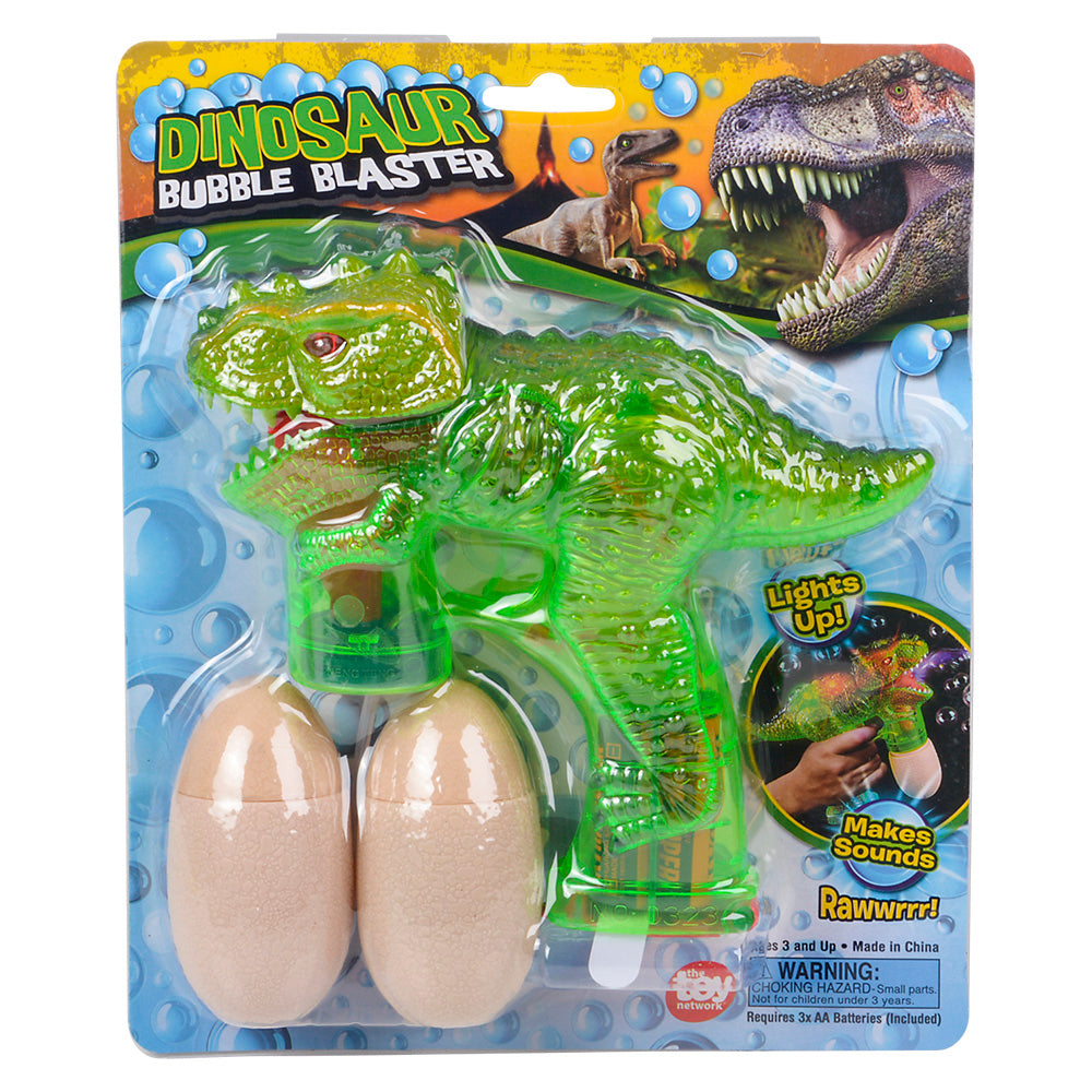 Light-Up T-Rex Bubble Blaster
