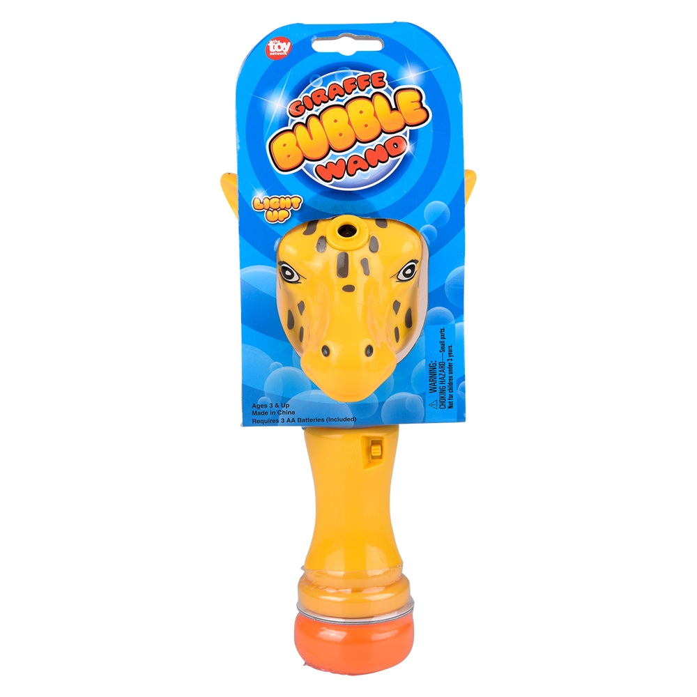 Light-Up Bubble Wand Giraffe (1 PC)