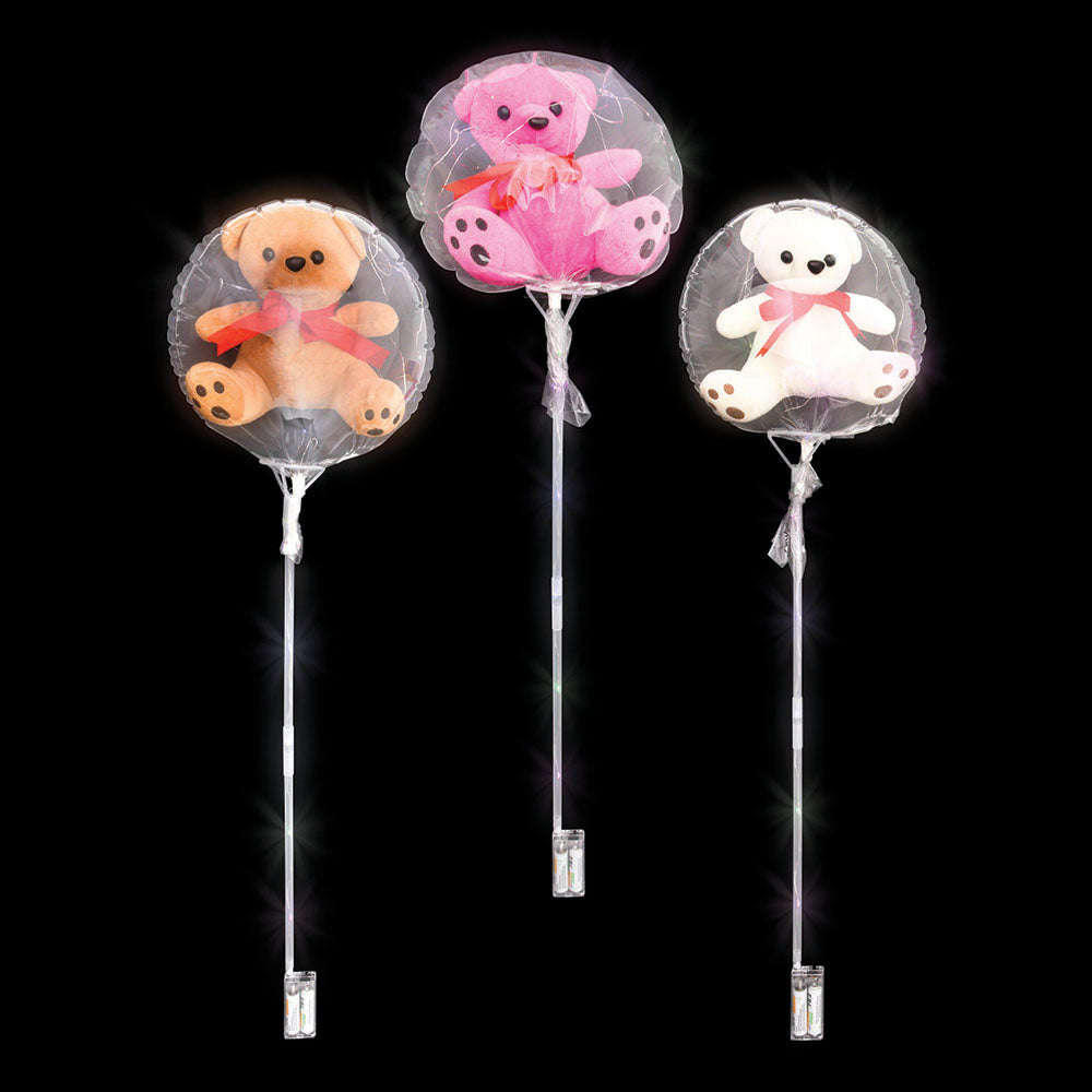 Light-Up Plush Bear Wand
