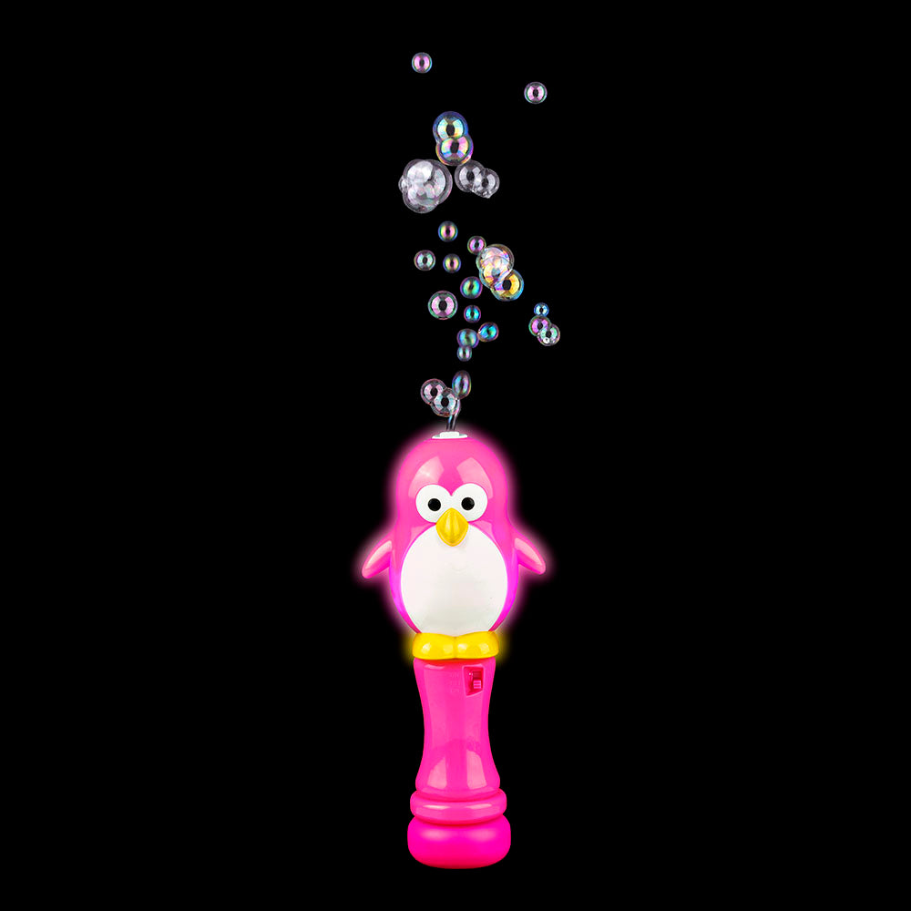 Light-Up Bubble Wand Penguin (1 PC)